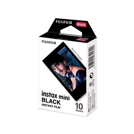 FUJI - INSTAX MINI PAPEL FRAME NEGRO 10 FOTOS