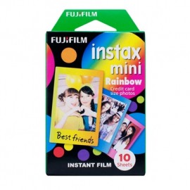 FUJI - INSTAX MINI PAPEL RAINBOW 10 FOTOS